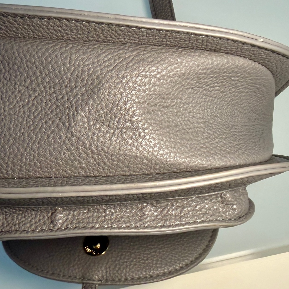 Elegant Gray Braided Tassel Shoulder Bag - Picture 5 of 7